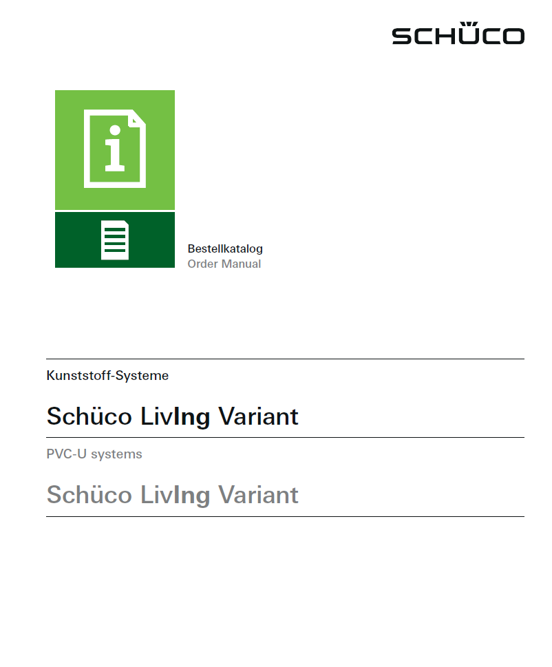 Kozijnenkoning Profielsysteem Brochure Schuco LivingSlide